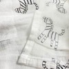Alimos Organic Bamboo and Cotton Muslin Cloths - Soft and