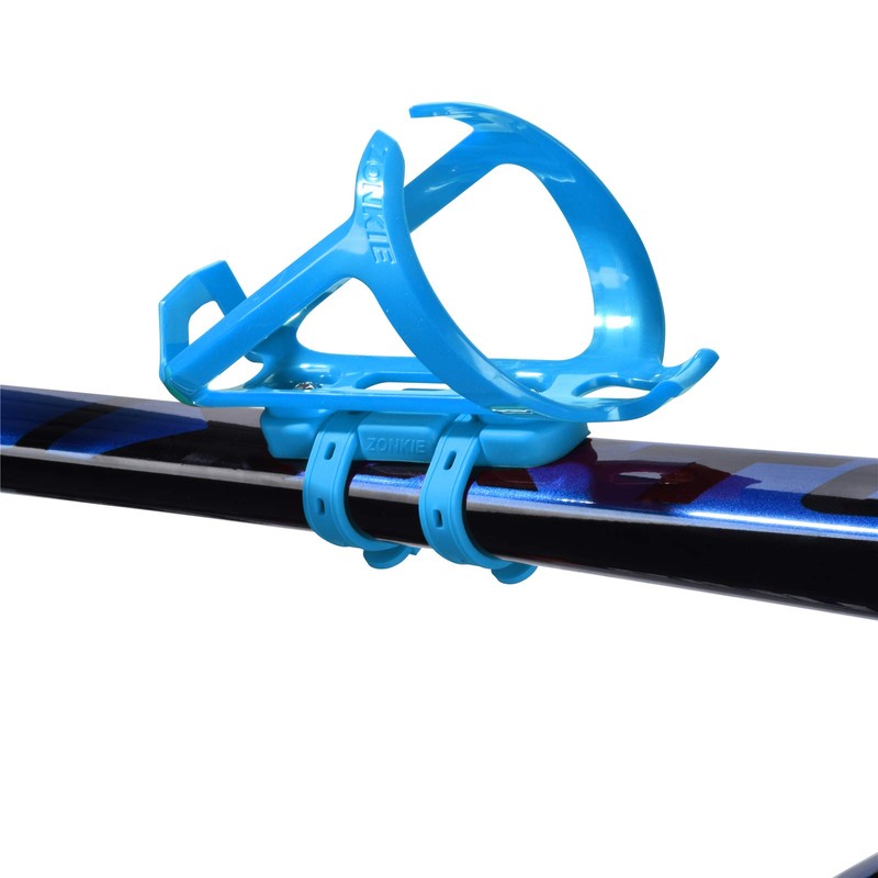 zonkie Bike Bottle Cage Mounting Base (Blue)