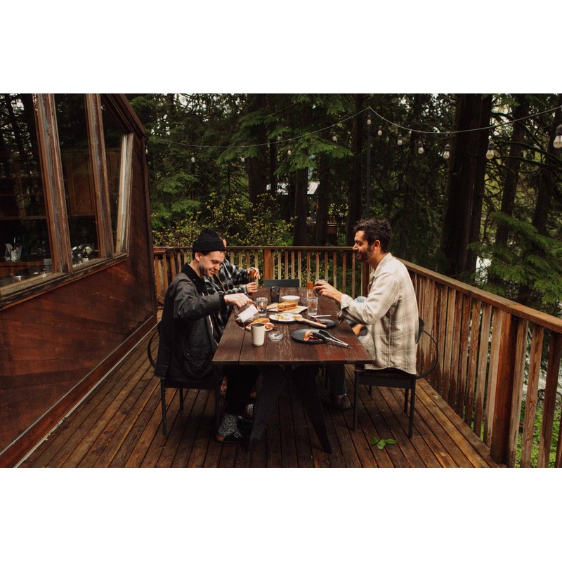 KINTO 20713 ALFRESCO Plate, 7.5 inches (190 mm), Black, Dishwasher