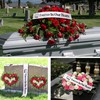 Elegant Funeral Wreath Sash – Funeral Sash Memorial Wreath Sash