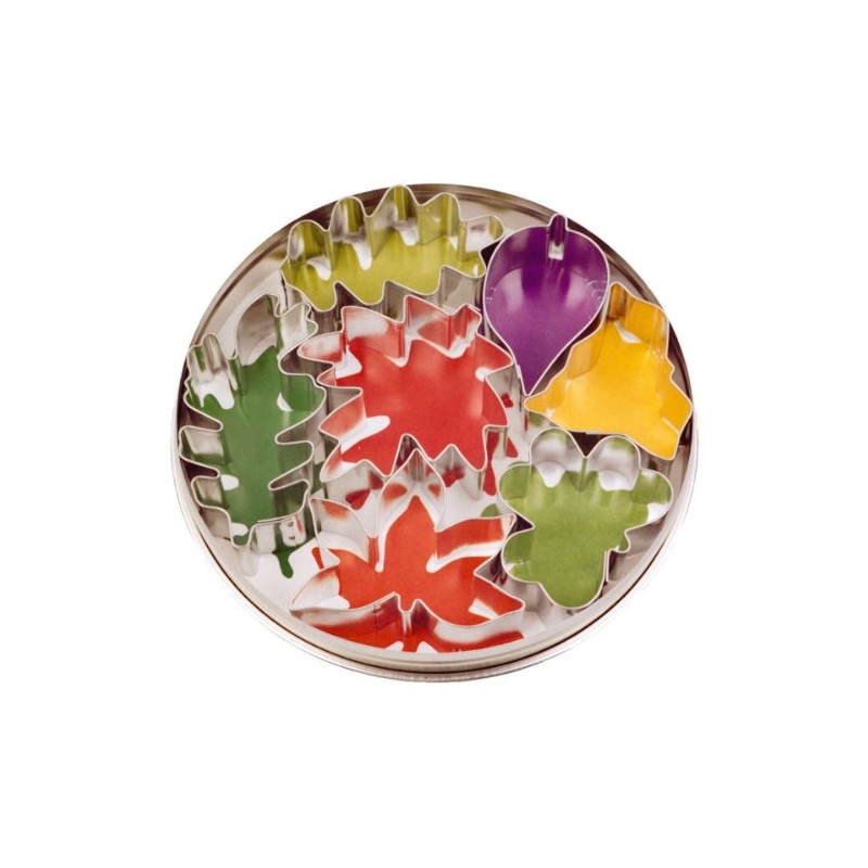 Städter 023338 Cookie Cutter 7 Leaves Tin Plate