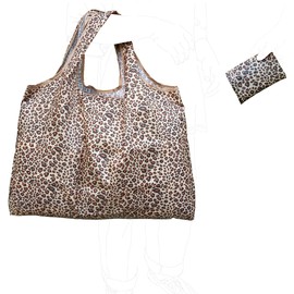 Large Shopping Grocery Tote Bag Wild Leopard Pattern Fineget Folding Ripstop Portable Durable Waterproof Utility GYM Yoga top-handle Bag for Women Travelling Camping Beach Picnic Laundry Duffel