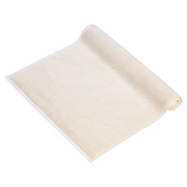 herzbach home Premium Pure Bath Mat 50 x 70 cm 100% Cotton Extra Soft Bath Mat Colour: Cream