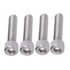 M10X1 25 Schraube M10 1,25 4Pcs Hex Bolt Socket Cap