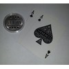 All In Poker Chip / Silver Clad Card Protector Bounty