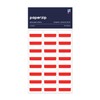 PAPERZIP - Poland Flags (Flaga Polski) – 48 Stickers for