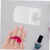 OATIPHO 2pcs Nail Art Palette Acrylic Manicure Makeup Mixing Trays