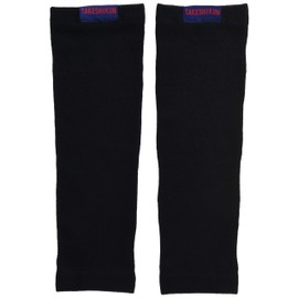 Mie Chemical Industry Mierrobe Bamboo Yarn Arm Cover 30 WIDE Black NO.TK03-BK xl