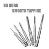 Micro Drill Bit Tap Set, 10pcs Mini Metric Thread Tap