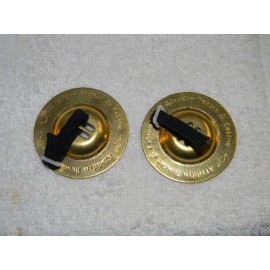 Aladdin Resort & Casino-1 set of finger Cymbals-CLOSED CASINO-Las Vegas-VERY HTF