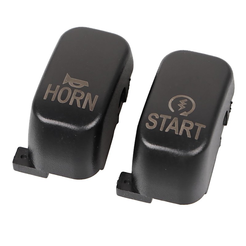 XMMT Black Hand Control Switch Housing Caps Fit for Harley