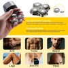 Pro 4 Shaver Replacement Heads for Pitbulls Gold PRO, Silver