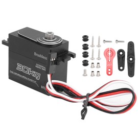 30KG Waterproof Full Metal Gears High Torque Digital Servo for RC Model Boat Car
