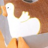 Desk Pillow Cartoon Style Breathable Double Sided Rattan Mat Soft