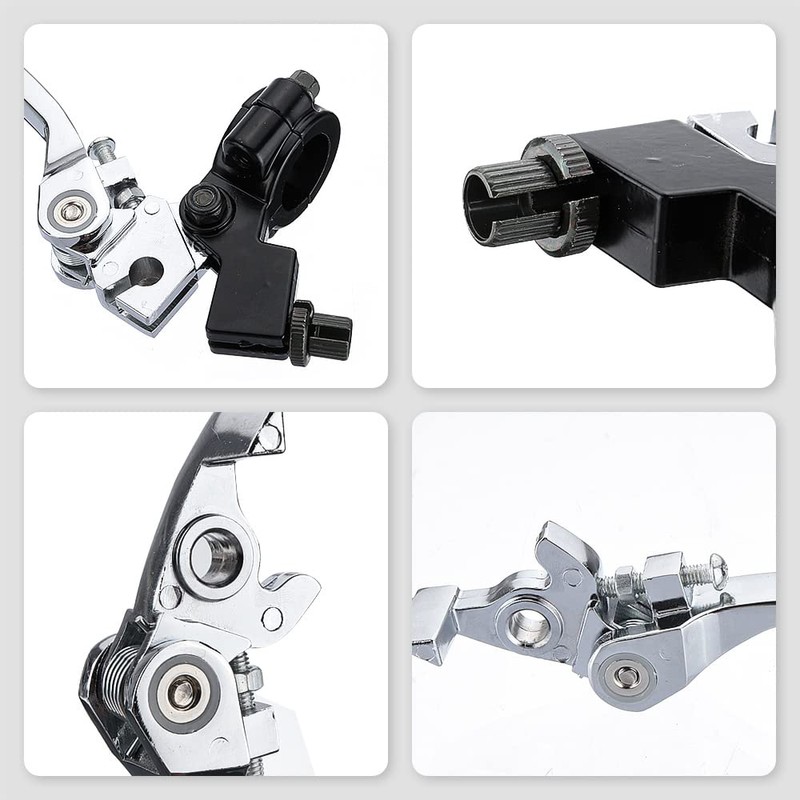 Ungfu Mall 1 Pair 7/8inch 22mm Handlebar Clutch Brake Folding