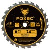 FOXBC 6-1/2 inch Circular Saw Blade 24T 40T 60T Combo