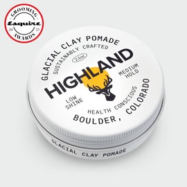 Glacial Hair Clay Pomade - Medium Hold, Low Shine, Deeply Nourishing, Award-Winning Styling Clay for Men and Women | 100% All-Natural Ingredients