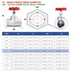 1" NPT Stainless Steel B-Type Globe Valve, Accurately Adjust Flow