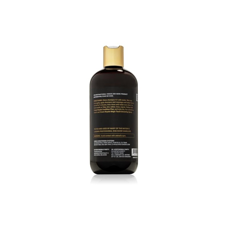 Crown Royale Biovite Formula 1 Dog Shampoo Concentrate, Gives Superfine