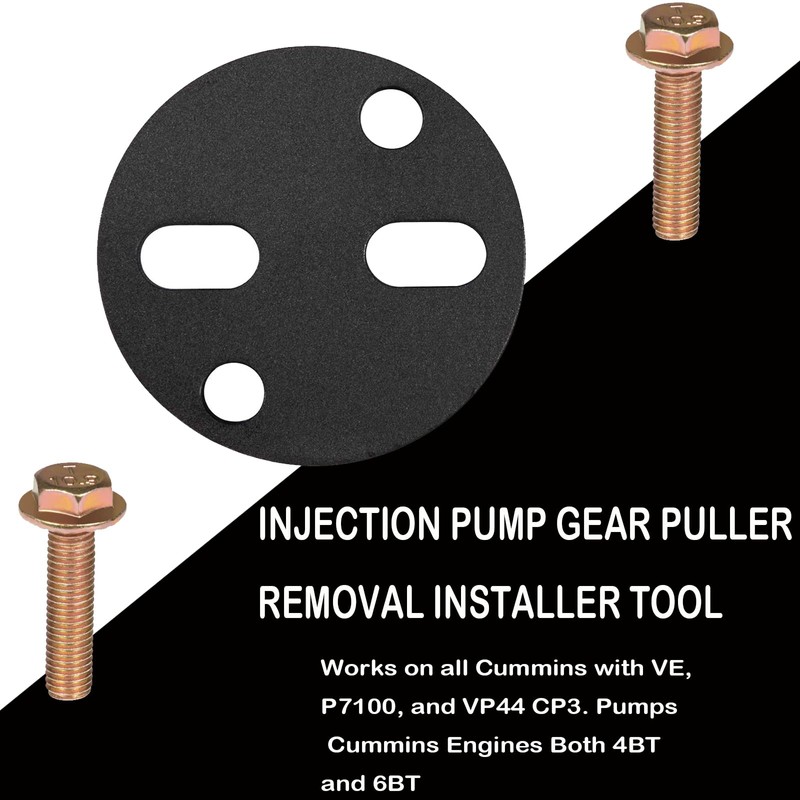 Heavy Duty Injection Pump Gear Puller Removal Installer Tool for