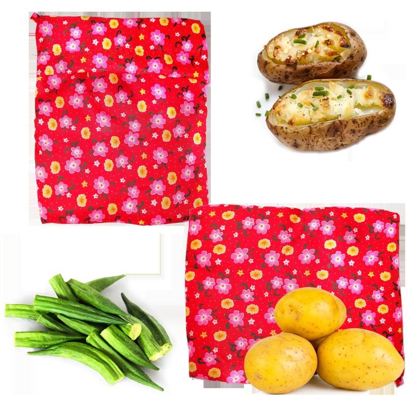 KR. LIF 2 Pack Potato Express Microwave Bag – Baked