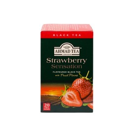 Ahmad Teas - Strawberry Black Tea 1.4oz - 20 Tea Bags