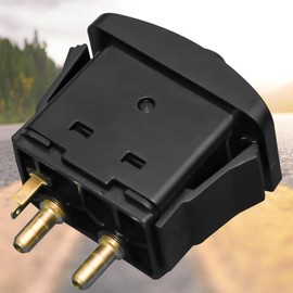 HWHongRV Air Spring Activation Switch, Paddle Type Push to Snap Tab ON Off Compressor Accessory, Electric Cab for Seat Air Lift Valve, Ride Suspension Control