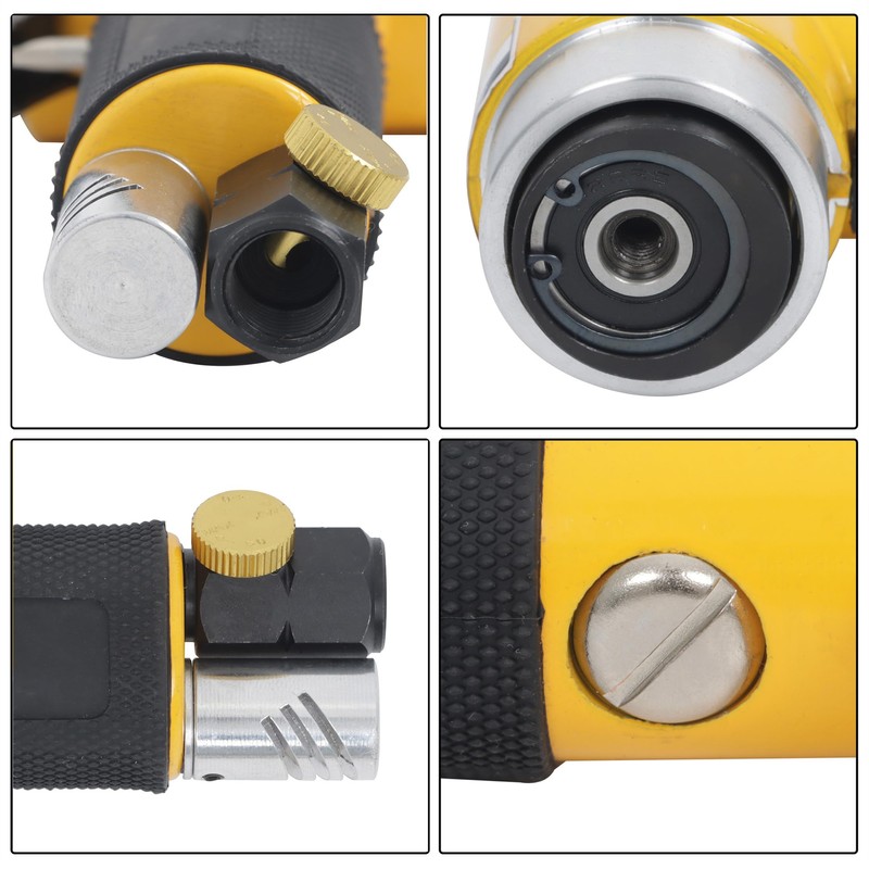 Thomletha Mini Random Orbital Air Sander Set High Speed Air