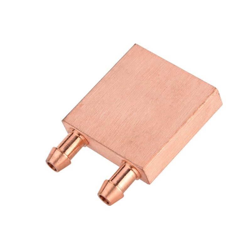 Copper Water Cooling Block,Recuperative Heat Exchanger for Graphics GPU Head