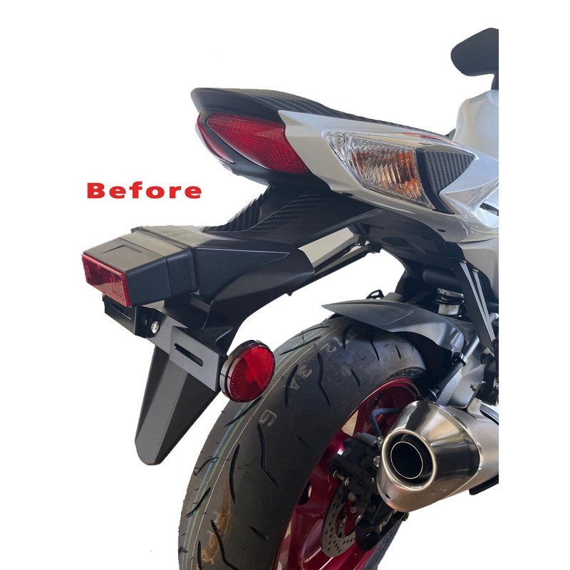 Fender eliminator fits Suzuki GSXR 600 and GSXR 750 2011-2026,