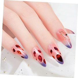 TOVINANNA Metallic Foil Flake Flakes for Nail Art DIY Manicure Accessory Distinctive Gilding Flakes for Natural Artificial Nails Easy Storage Boxes Shiny Textured