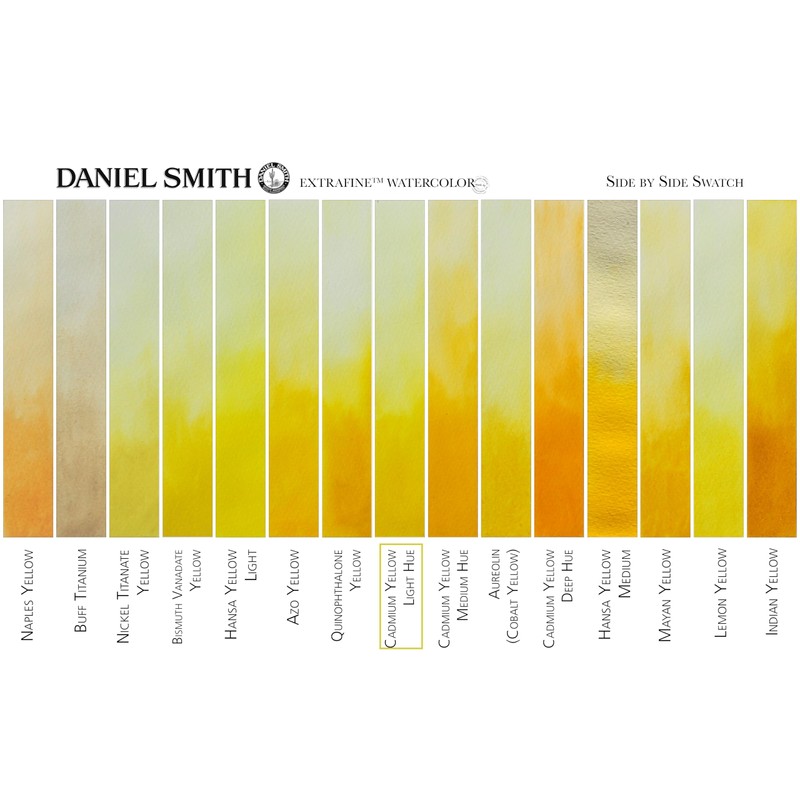 Daniel Smith 284610192 Extra Fine Watercolors Tube, 5ml, Cadmium Yellow