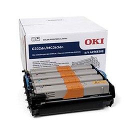 Okidata 44968308 20k CMYK Image Drum for C332/mc363