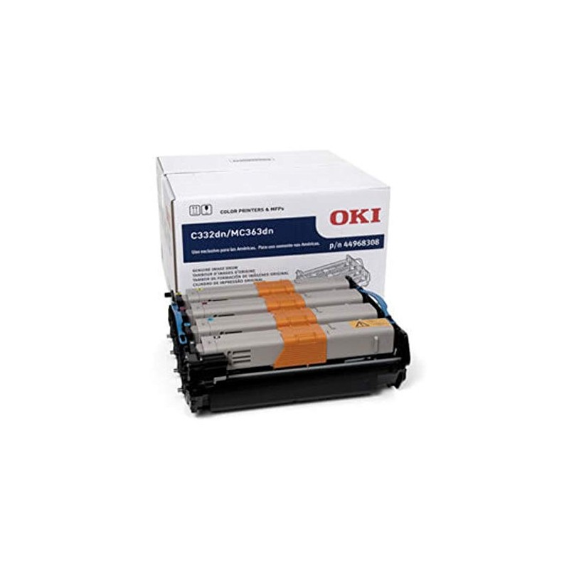 Okidata 44968308 20k CMYK Image Drum for C332/mc363