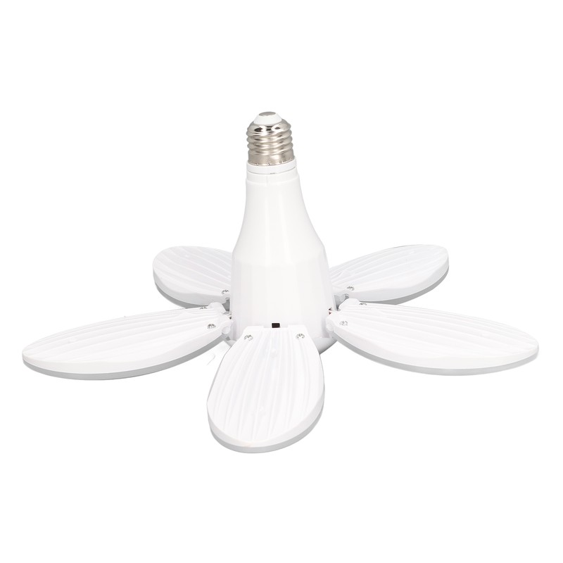 LED Garage Light E27 E26 5 Leaf Foldable 5100LM 60W