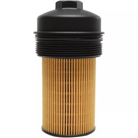 dehai5408 For 03-10 Ford 6.0 6.0L 6.4 6.4L Powerstroke Diesel Oil Filter & Cap