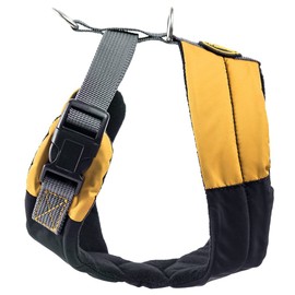 Gooby - Memory Foam Head-in Harness, Small Dog Fleece Lined Harness with Memory Foam Padding