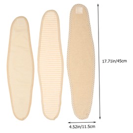 SUPVOX 3Pcs Belly Button Covers Newborn Belly Band for Warmth Protection Soft Cotton Necessity Helps Heal Umbilical Cord Wound Tummy Belt for