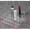 TIKA 24 Slot Clear Acrylic Lipstick Holder - Cosmetic Organizer