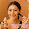 Pink Up, Maquillaje Liquido, Cobertura Media, Base De Agua