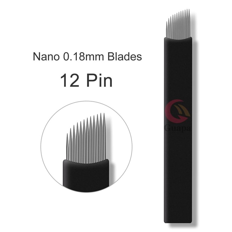 Pack of 30 Extremely Thin 0.18 mm Nano Blades Microblading