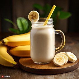 Banana Milkshake High Strength Flavouring - 230+ Flavours - Galaxy Food Flavours - 10ml Bottle