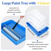 18 Inch Paint Roller Kit, 14 Pack Paint Roller Set