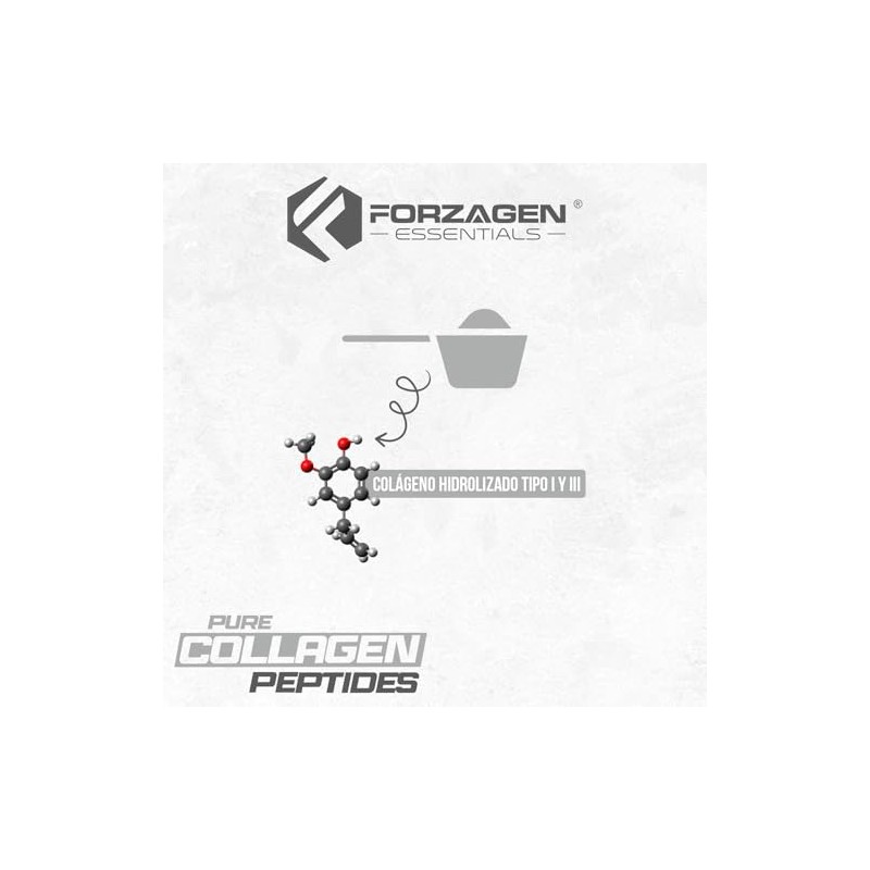 Forzagen Péptidos Colágeno Pure Collagen Peptides Colageno Servicios Sabor Olor