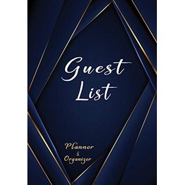 Guest List Planner: Wedding Guest List Tracker | Special Occasions Gatherings – Graduation, Baby Shower, Birthday Parities