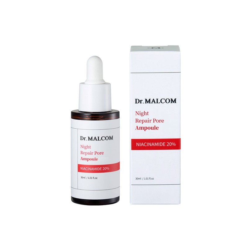 Malcolm Night Repair Pore Ampoule 30ml