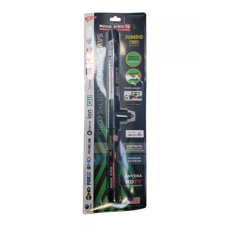 Magic Stick MS1 TV 2 Digital TV Antenna Enhanced VHF