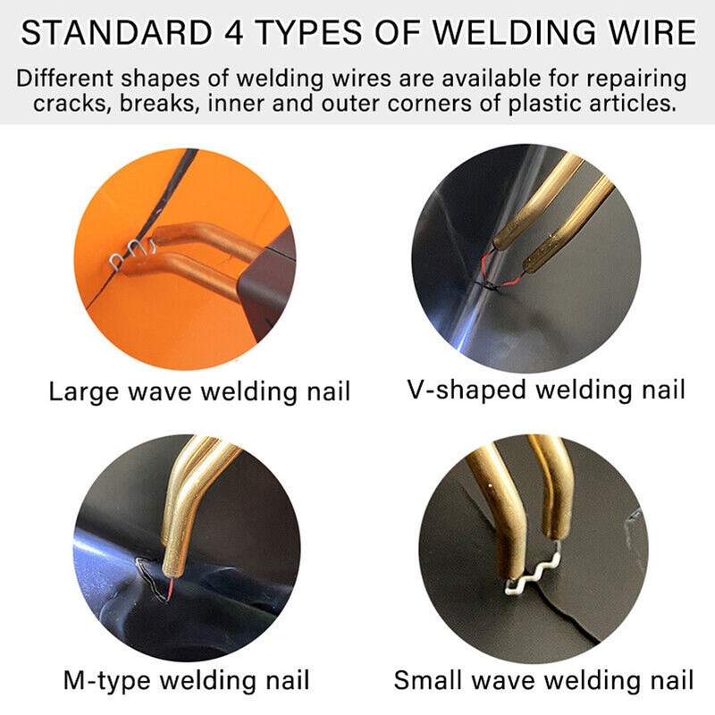 Plastic Welding Torch with Staple Robust Practical Bumper Repair Stapler