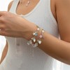 1/2Pcs Set Y2K Star Pearl Heart Crystal Chain Adjustable Aesthetic