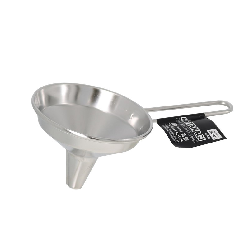 Takagi 18-8 Stainless Steel Funnel with Handle, 2.95 inches (7.5